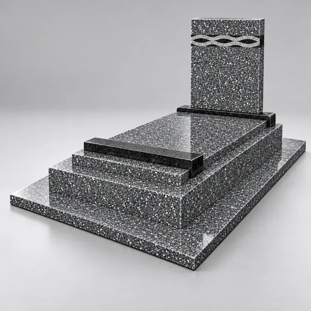 Aventuri, monument funéraire en Bengal, vue de face