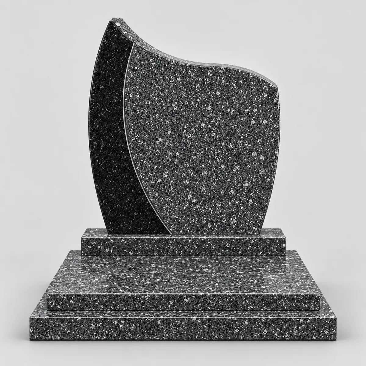 Stèle du modèle Aloria, monument cinéraire en Bengal, vue de face