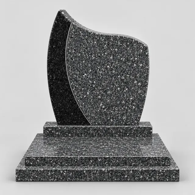 Aloria, monument cinéraire en Bengal, vue de face