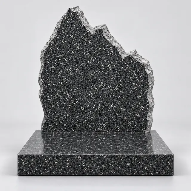 Montagne 1, monument cinéraire en Bengal, vue de face