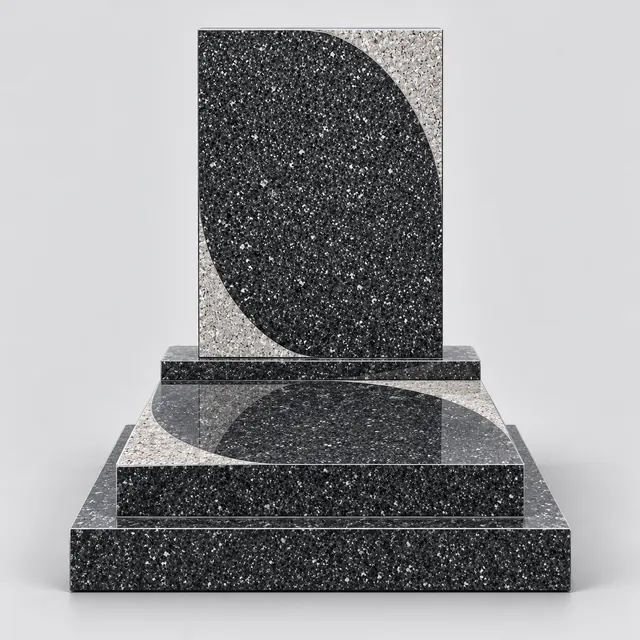 Saturne, monument cinéraire en Bengal, vue de face