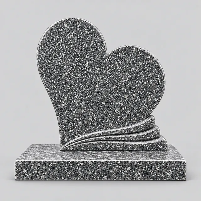 Coeur, monument cinéraire en Bengal, vue de face
