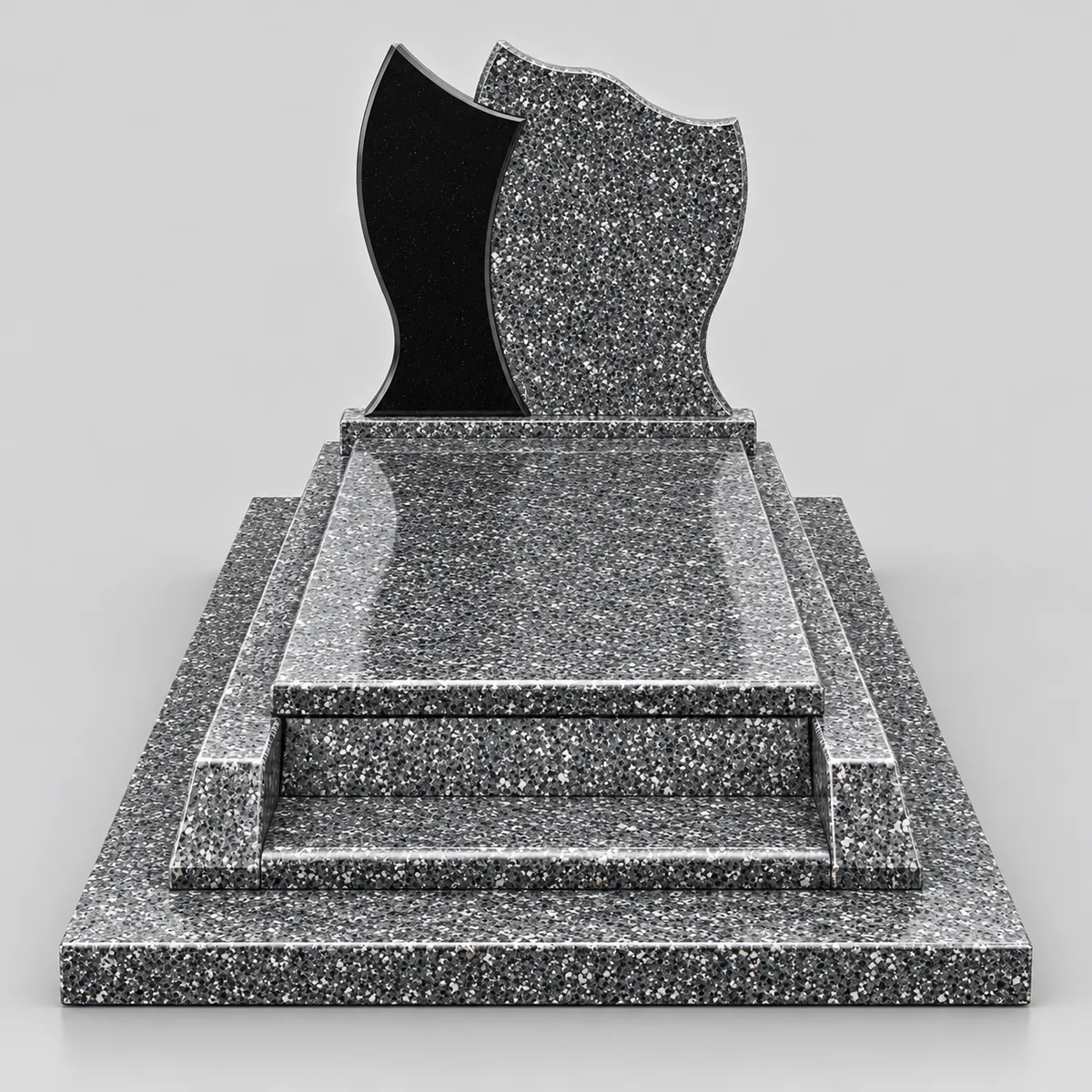 Stèle du modèle Eligie, monument funéraire en Bengal, vue de face