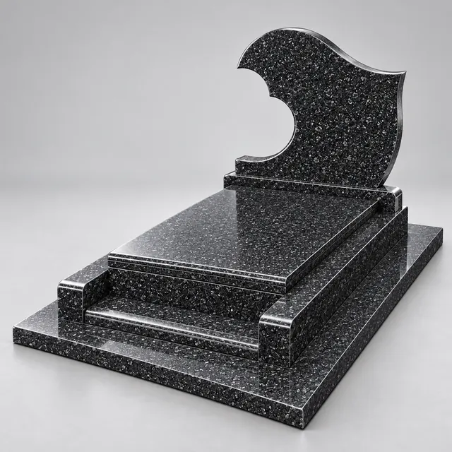 Quiétude, monument funéraire en Bengal, vue de face